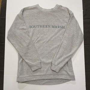 Southern Marsh Seawash Light Gray Sweatshirt (Small)